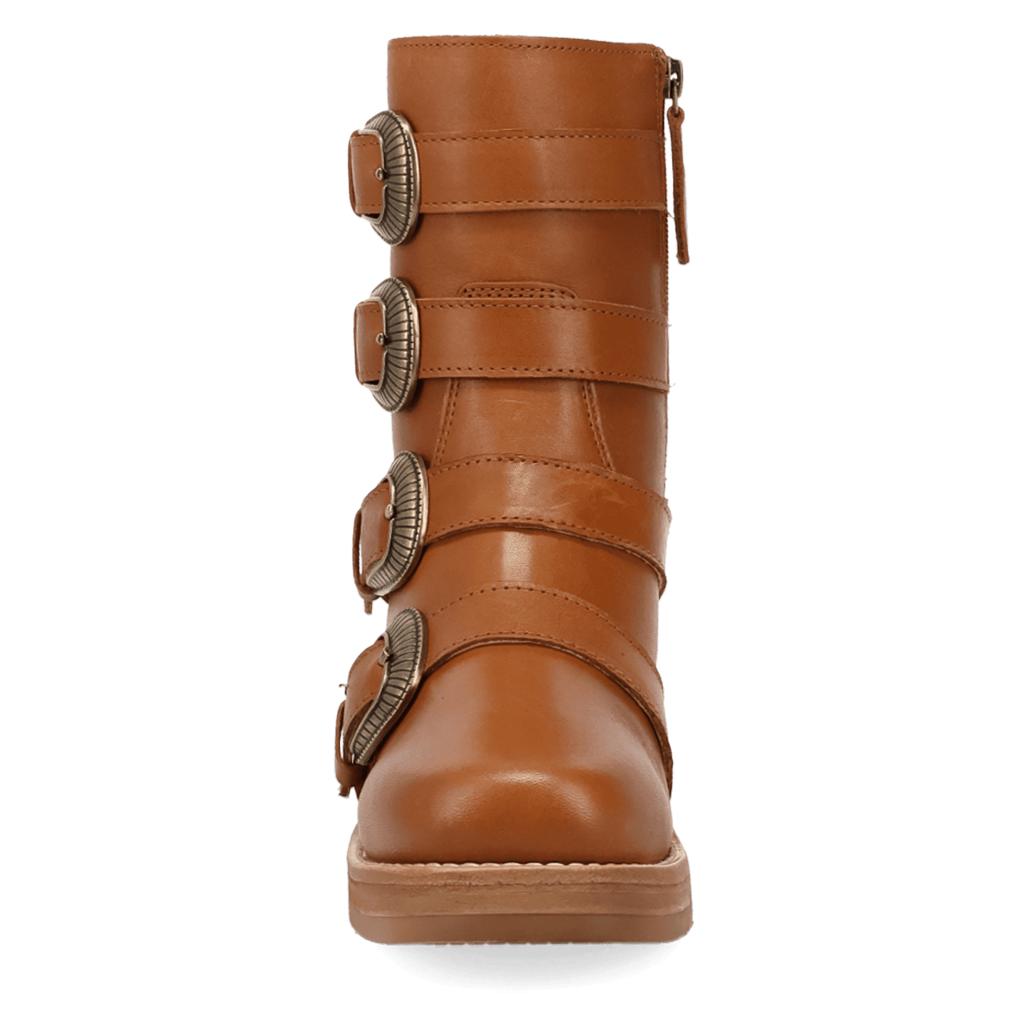Women's Dingo Topanga Leather Bootie - Brown - DI2466-BN97