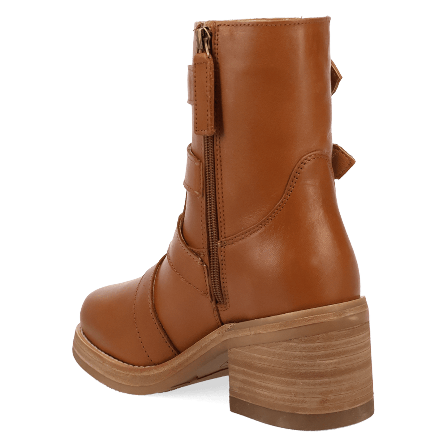 Women's Dingo Topanga Leather Bootie - Brown - DI2466-BN97
