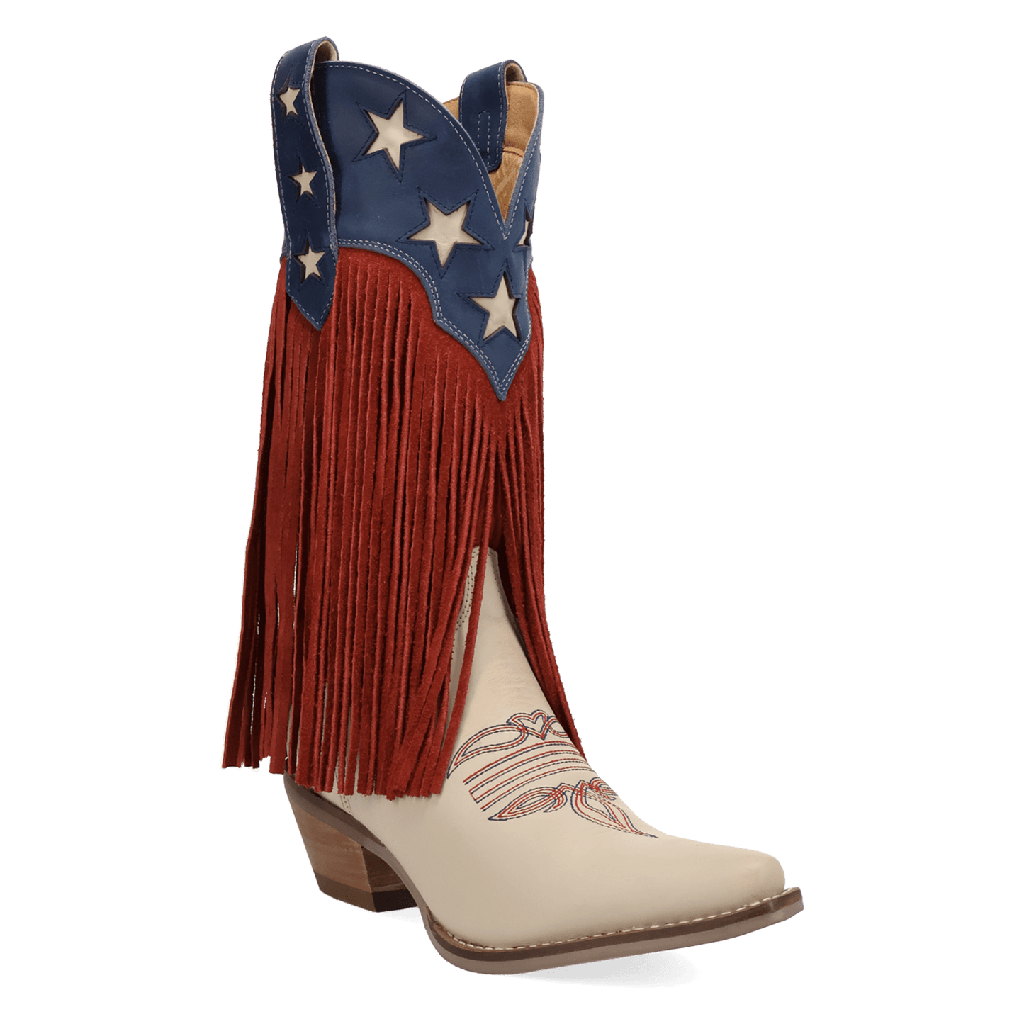 Women's Dingo Wild N' Free Leather Boot - Multi - DI2476-MU