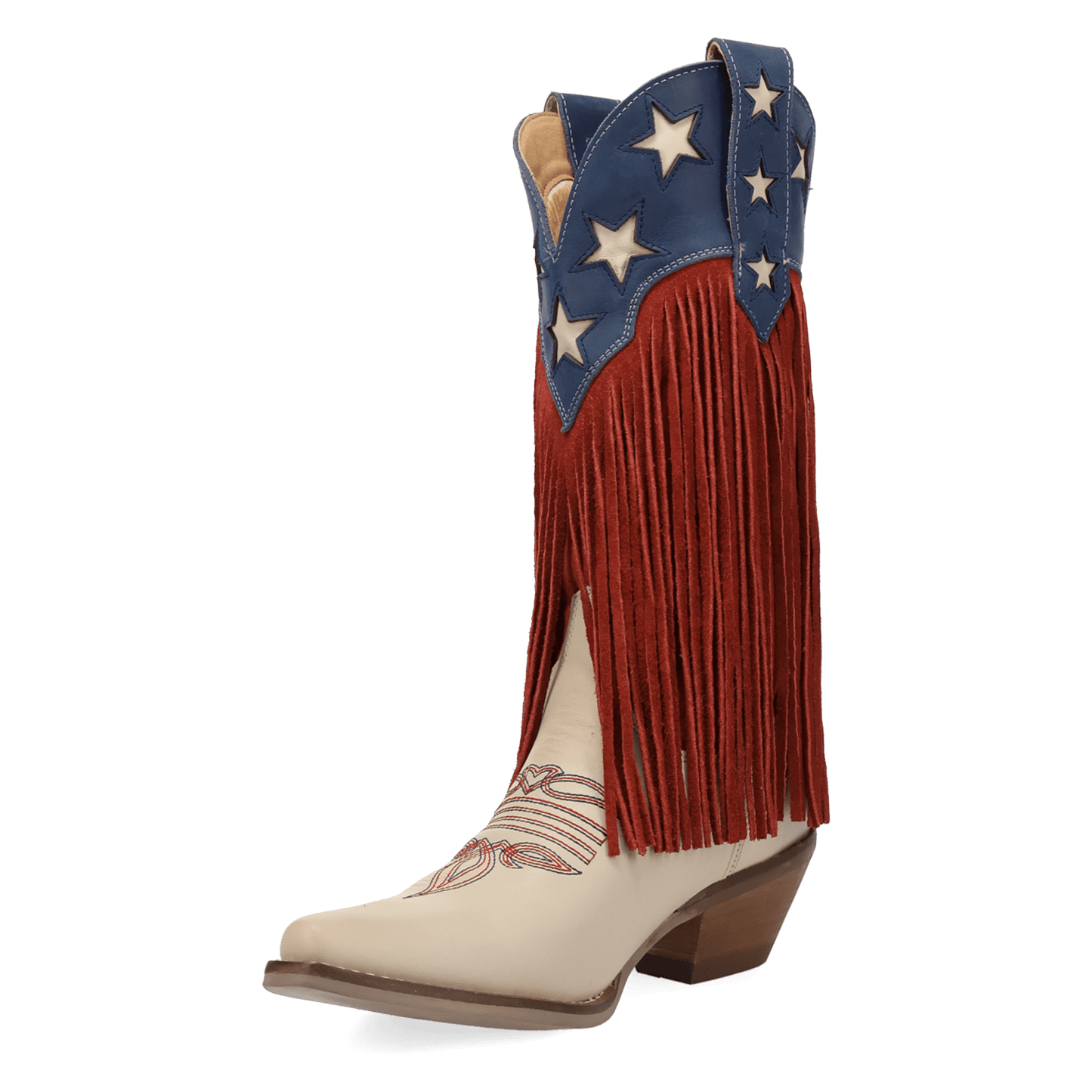 Women's Dingo Wild N' Free Leather Boot - Multi - DI2476-MU