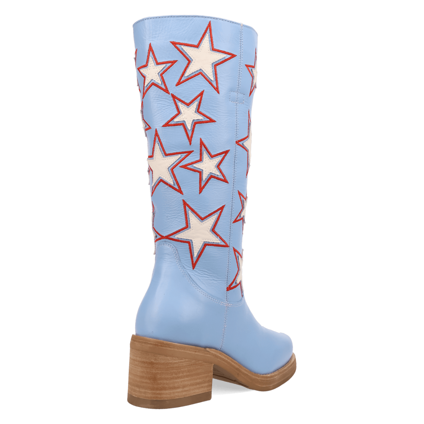 Women's Dingo American Dream Leather Boot - Blue - DI2490-BL