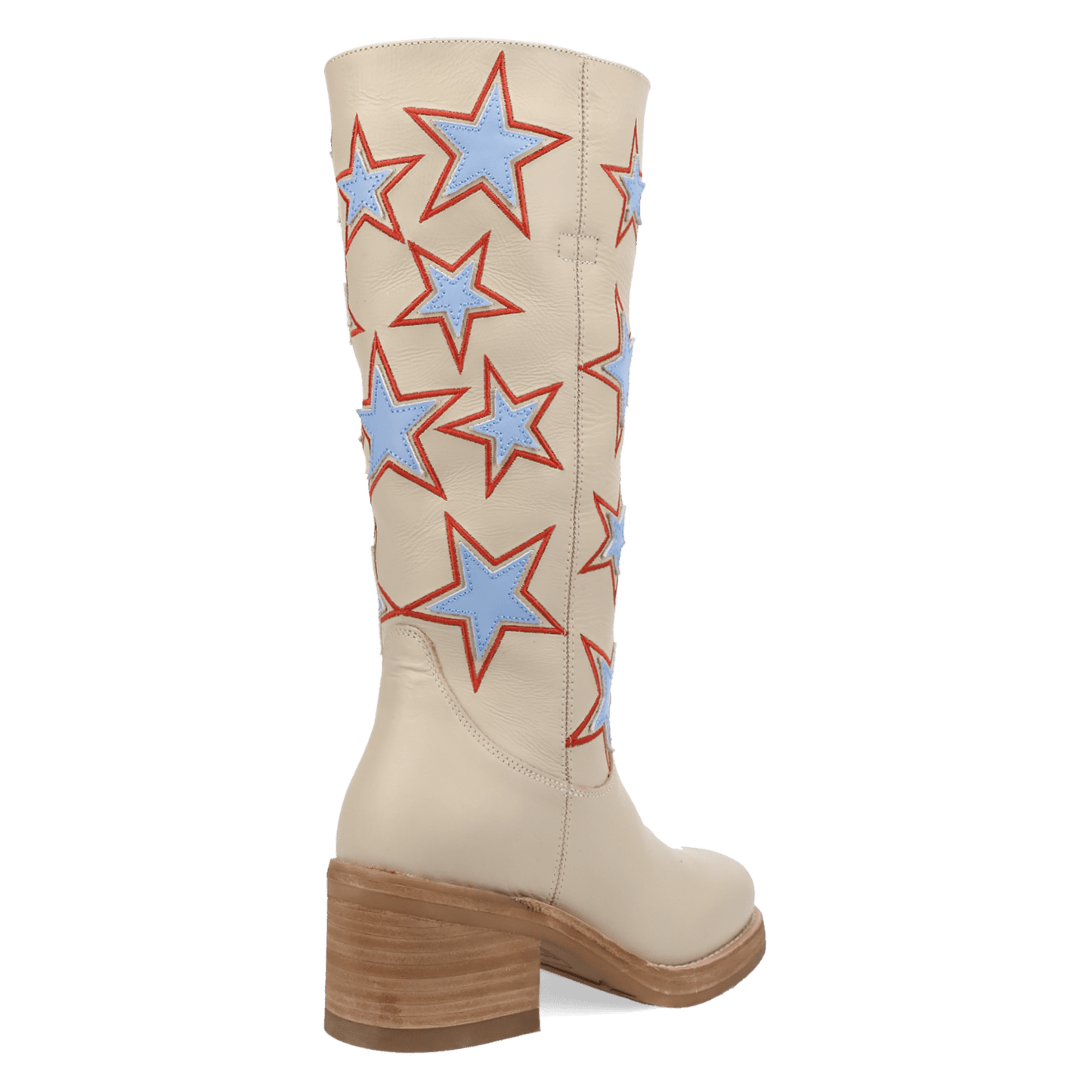 Women's Dingo American Dream Leather Boot - White - DI2490-WH15