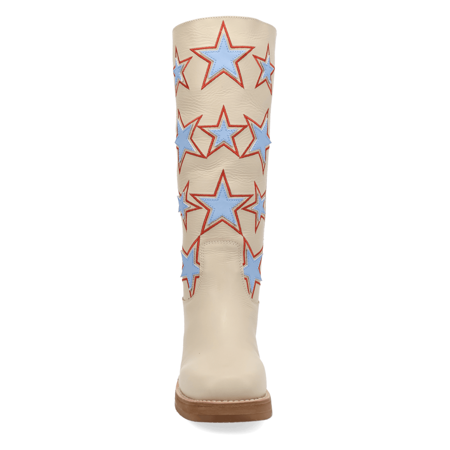 Women's Dingo American Dream Leather Boot - White - DI2490-WH15