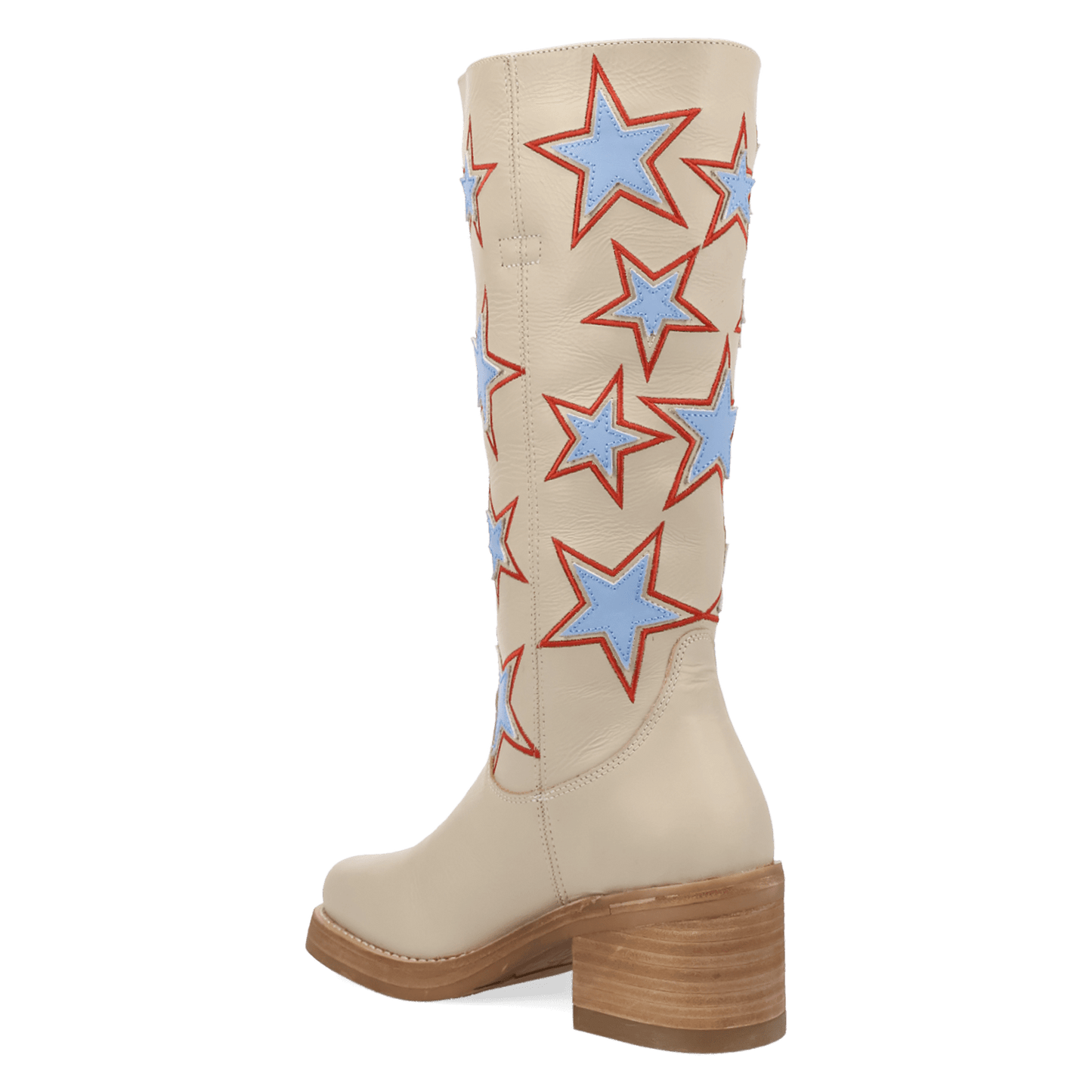 Women's Dingo American Dream Leather Boot - White - DI2490-WH15