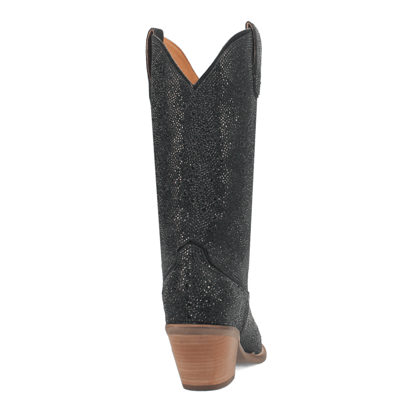 Women's Dingo Silver Dollar Leather Boot - Black - DI570-BK