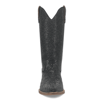 Women's Dingo Silver Dollar Leather Boot - Black - DI570-BK
