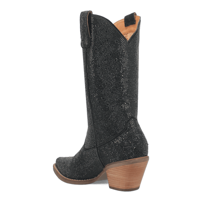 Women's Dingo Silver Dollar Leather Boot - Black - DI570-BK