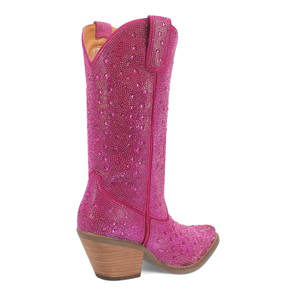 Women's Dingo Silver Dollar Leather Boot - Fuchsia - DI570-PU6
