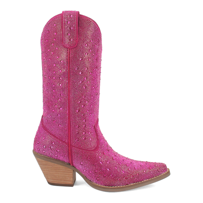 Women's Dingo Silver Dollar Leather Boot - Fuchsia - DI570-PU6