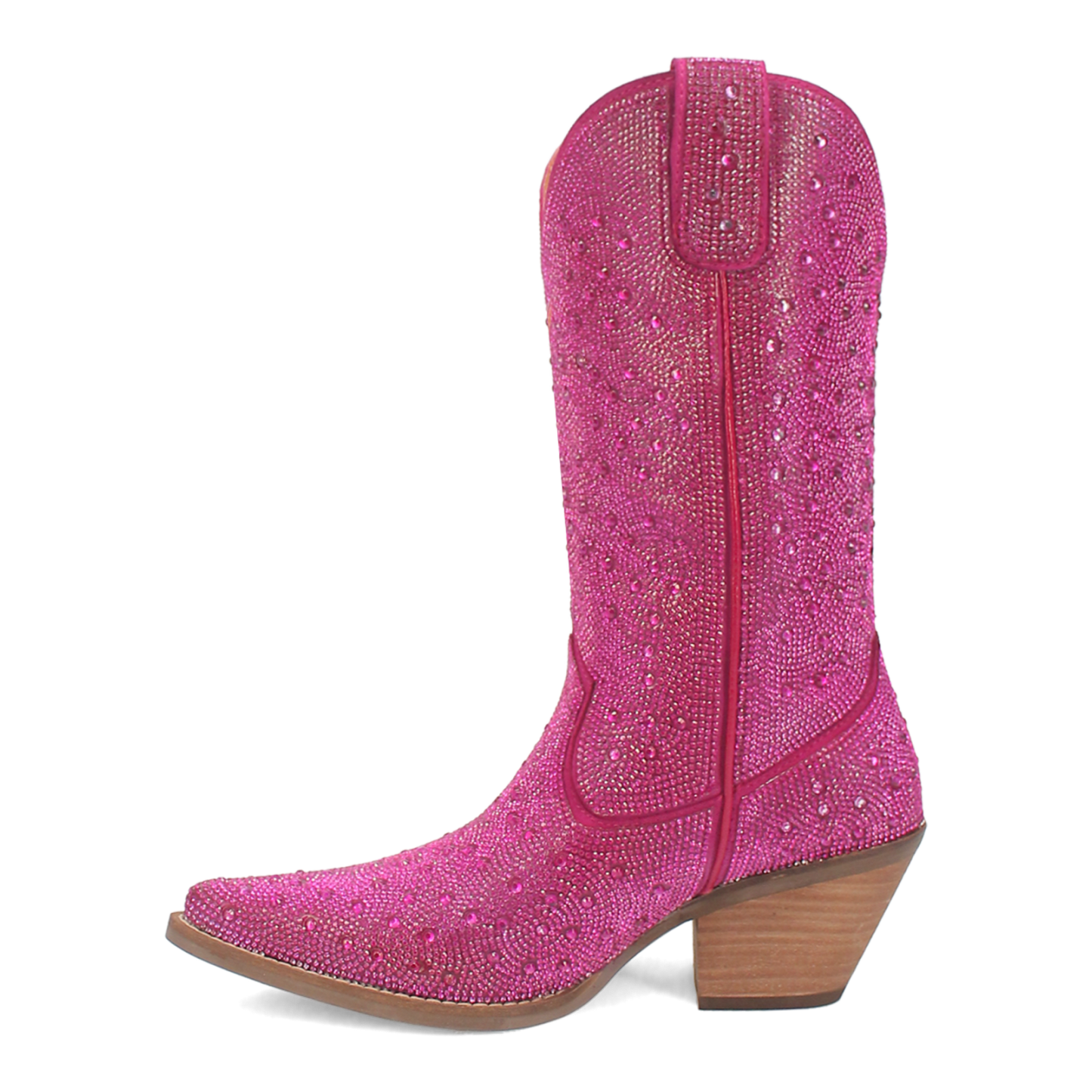 Women's Dingo Silver Dollar Leather Boot - Fuchsia - DI570-PU6
