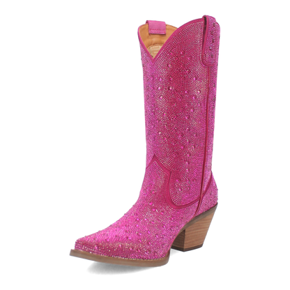 Women's Dingo Silver Dollar Leather Boot - Fuchsia - DI570-PU6