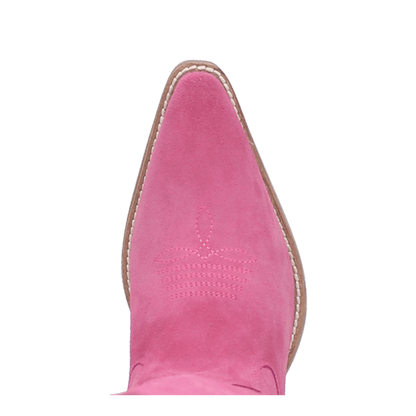 Women's Dingo Thunder Road Leather Boot - Fuchsia - DI597-PU6
