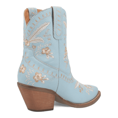 Women's Dingo #Primrose Leather Bootie - Blue - DI748-BL
