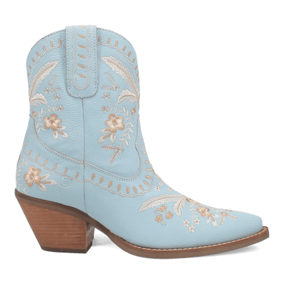 Women's Dingo #Primrose Leather Bootie - Blue - DI748-BL