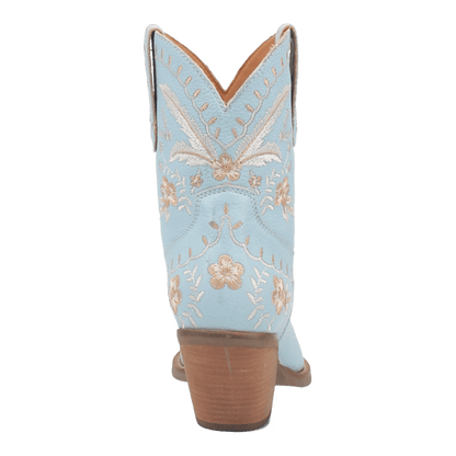 Women's Dingo #Primrose Leather Bootie - Blue - DI748-BL