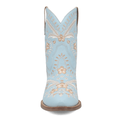 Women's Dingo #Primrose Leather Bootie - Blue - DI748-BL