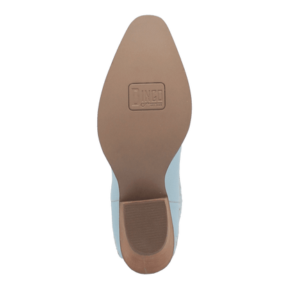 Women's Dingo #Primrose Leather Bootie - Blue - DI748-BL