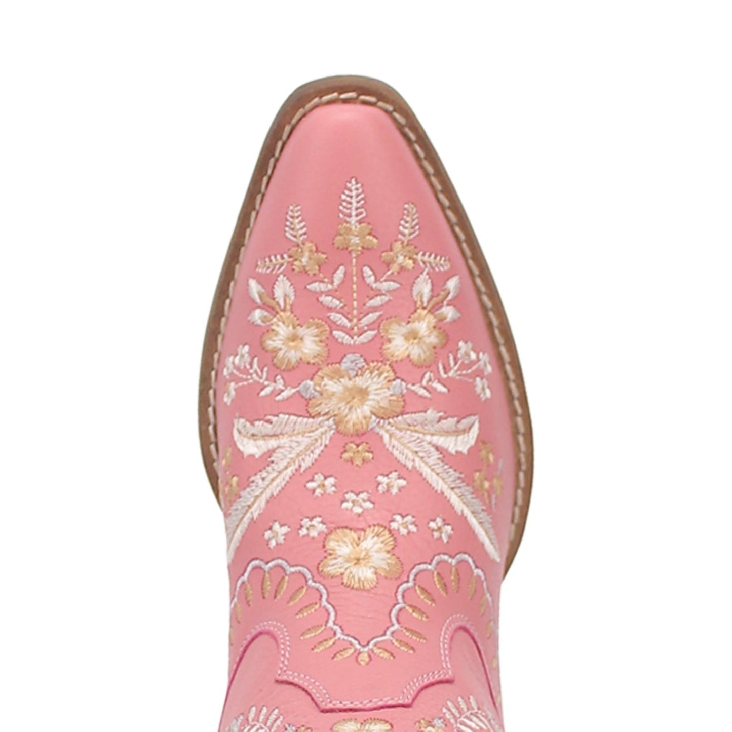 Women's Dingo #Primrose Leather Bootie - Pink - DI748-PK
