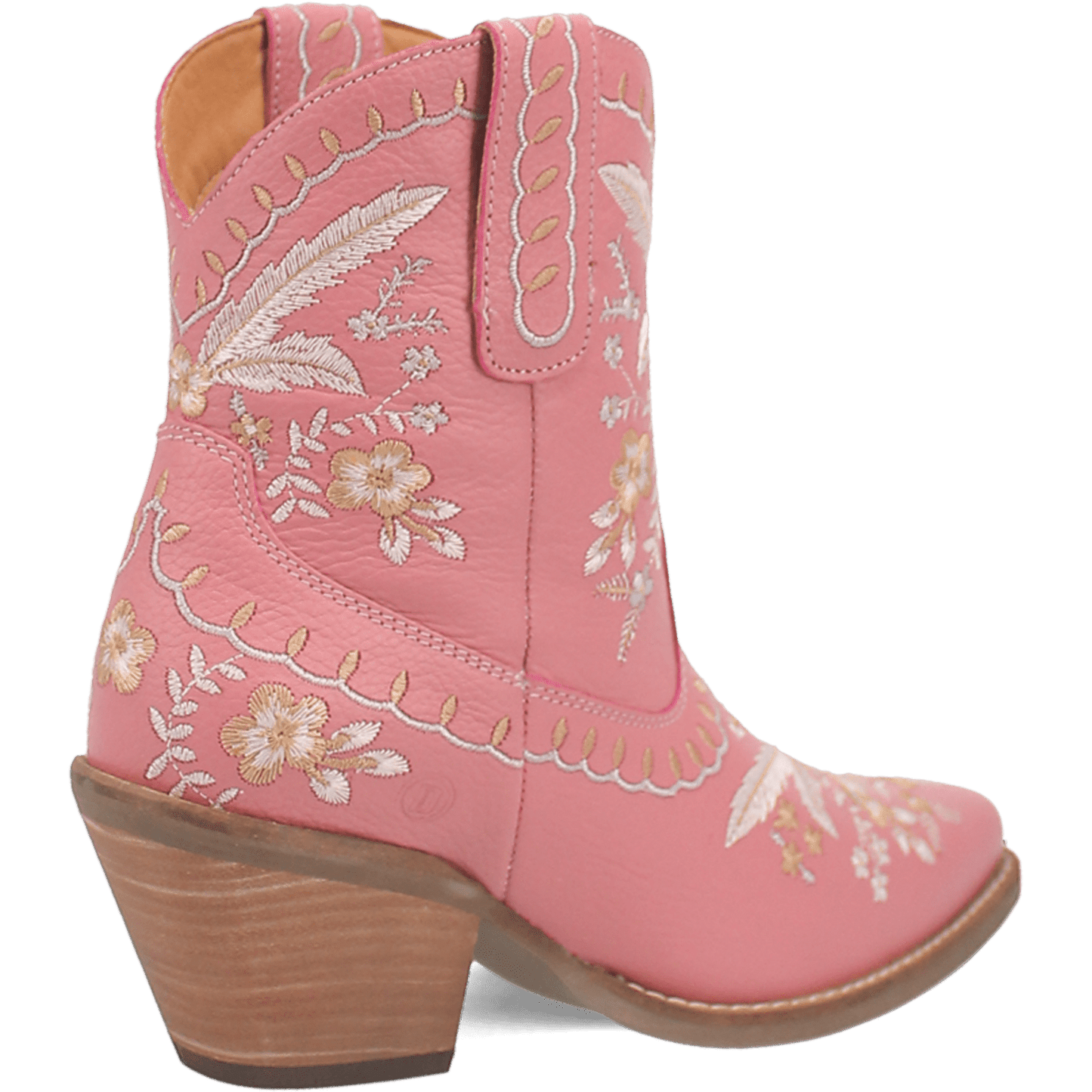 Women's Dingo #Primrose Leather Bootie - Pink - DI748-PK