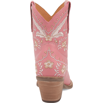 Women's Dingo #Primrose Leather Bootie - Pink - DI748-PK