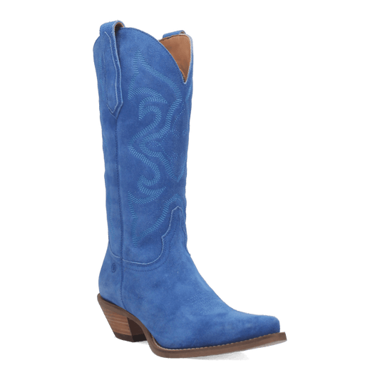 Women's Dingo #Out West Leather Boot - Blue - DI920-BL