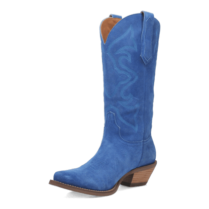 Women's Dingo #Out West Leather Boot - Blue - DI920-BL