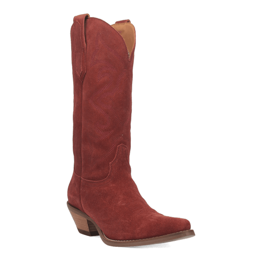 Women's Dingo #Out West Leather Boot - Cranberry - DI920-RD12