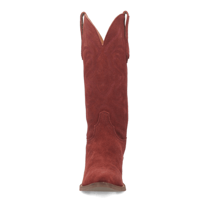 Women's Dingo #Out West Leather Boot - Cranberry - DI920-RD12
