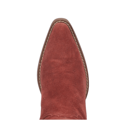 Women's Dingo #Out West Leather Boot - Cranberry - DI920-RD12