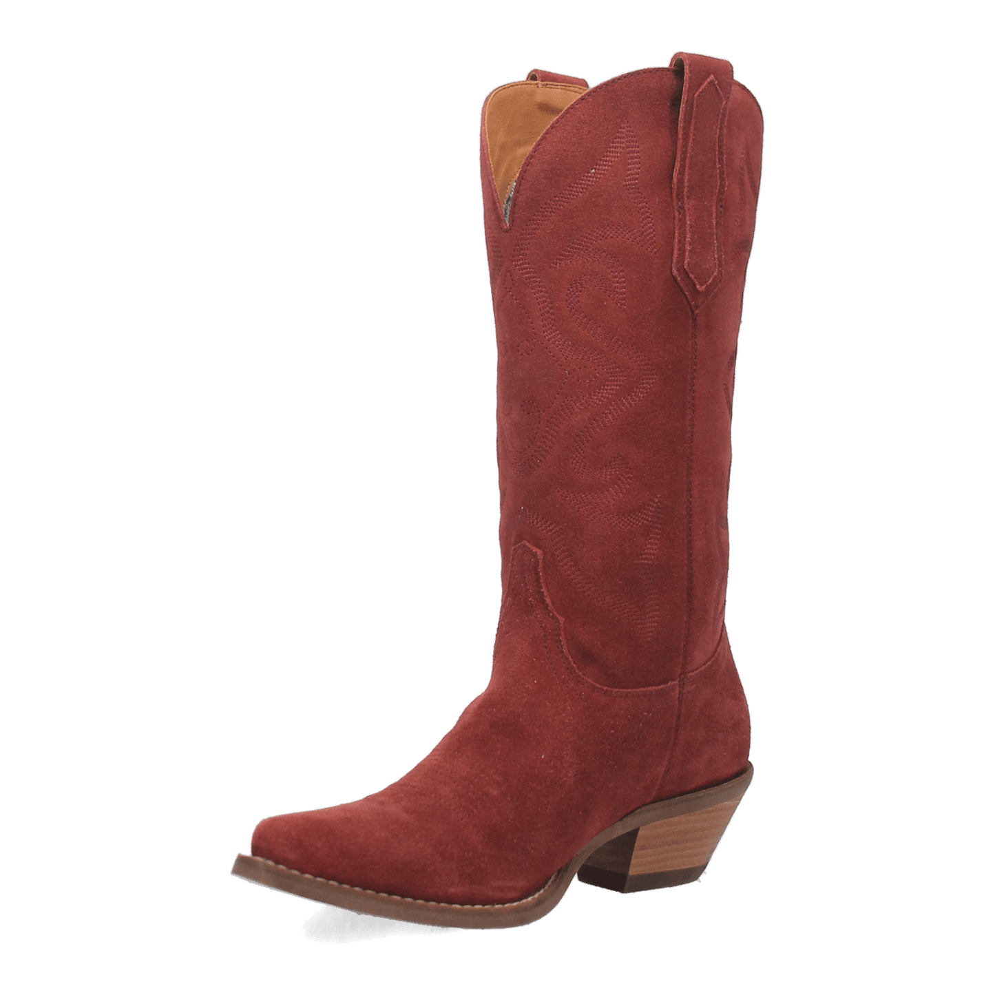 Women's Dingo #Out West Leather Boot - Cranberry - DI920-RD12