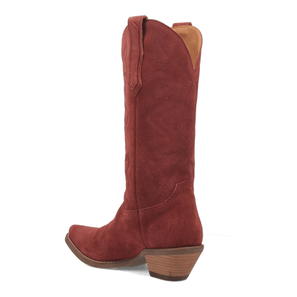 Women's Dingo #Out West Leather Boot - Cranberry - DI920-RD12