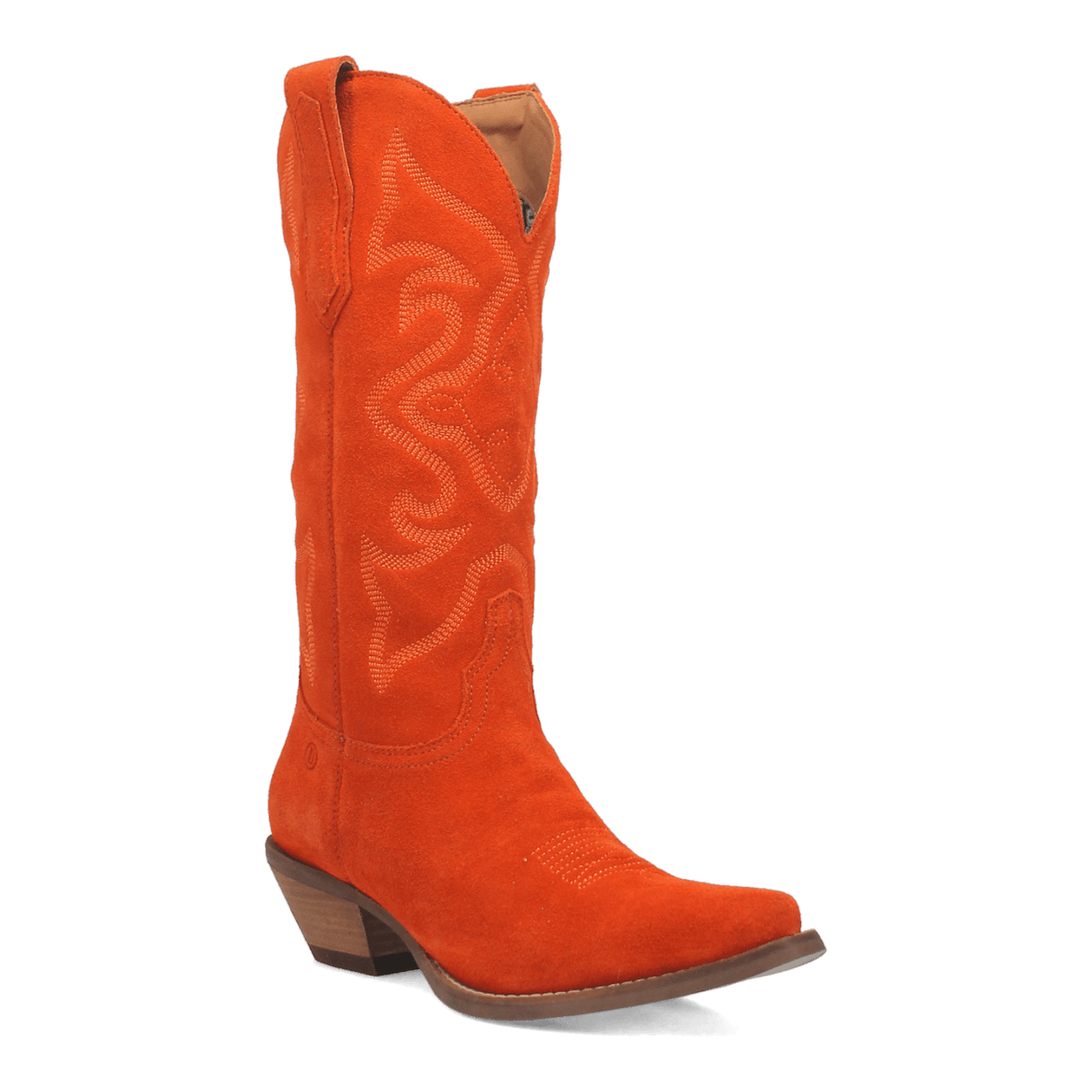 Women's Dingo #Out West Leather Boot - Orange - DI920-OR