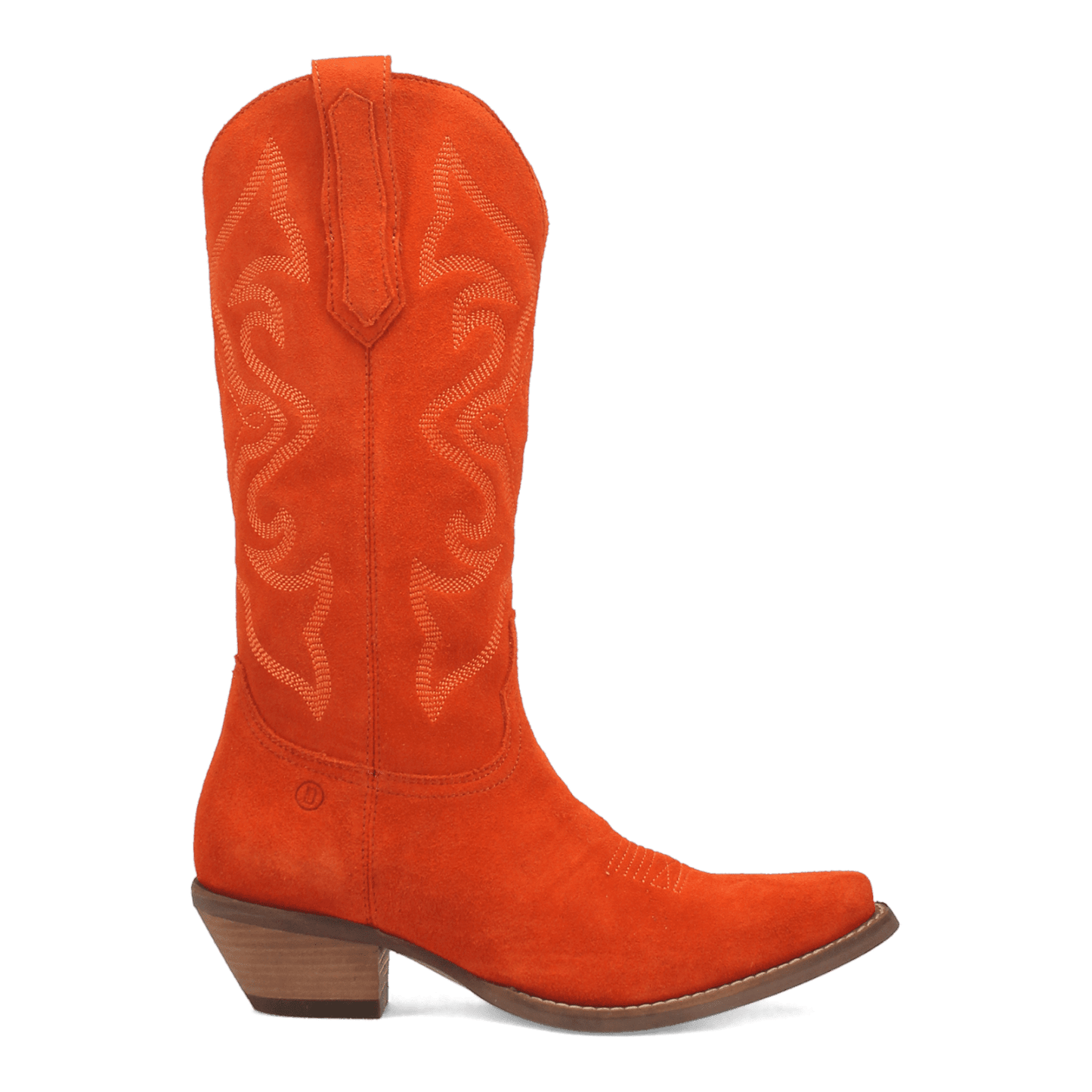 Women's Dingo #Out West Leather Boot - Orange - DI920-OR