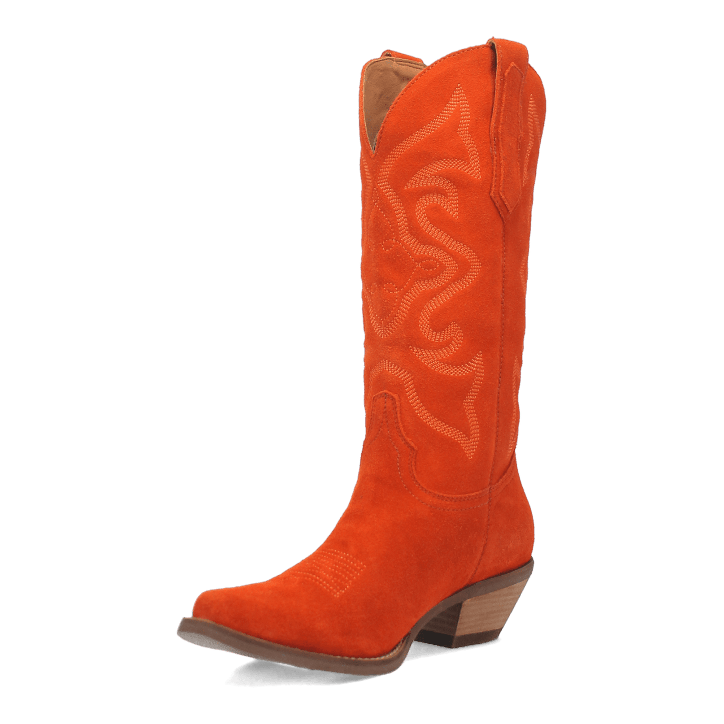Women's Dingo #Out West Leather Boot - Orange - DI920-OR