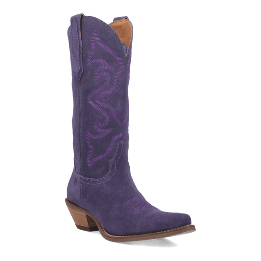 Women's Dingo #Out West Leather Boot - Plum - DI920-PU5