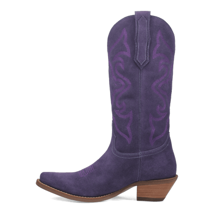 Women's Dingo #Out West Leather Boot - Plum - DI920-PU5