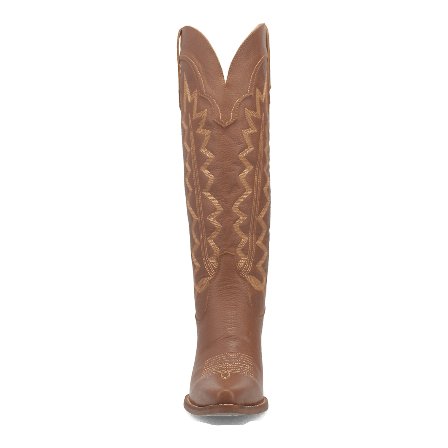 Women's Dingo High Cotton Leather Boot - Brown - DI936-BN