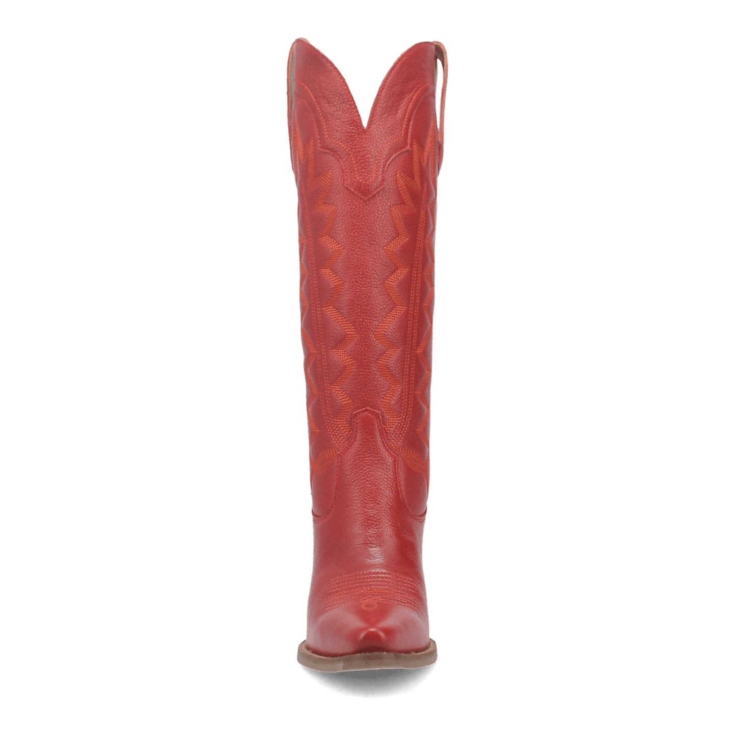 Women's Dingo High Cotton Leather Boot - Red - DI936-RD