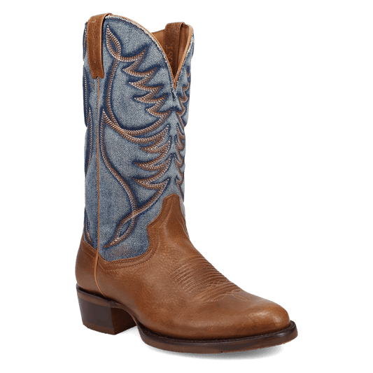 Men's Dan Post Bullock Leather Boot - Brown - DP3315