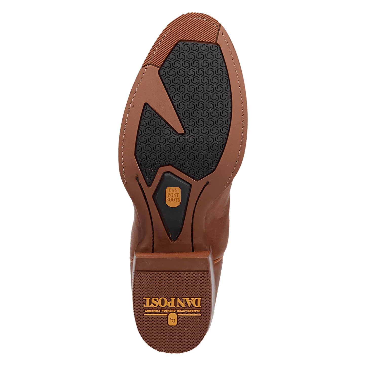 Men's Dan Post Bullock Leather Boot - Brown - DP3315