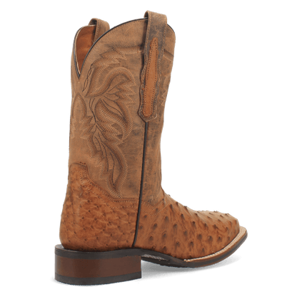 Men's Dan Post Alamosa Full Quill Ostrich Boot - Brown - DP3876