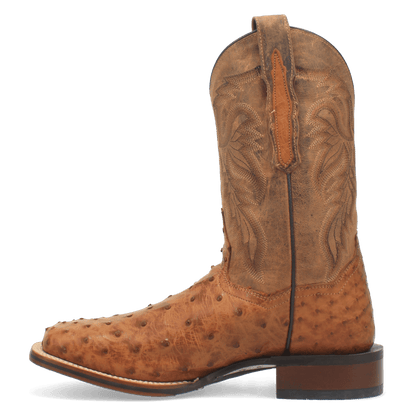 Men's Dan Post Alamosa Full Quill Ostrich Boot - Brown - DP3876