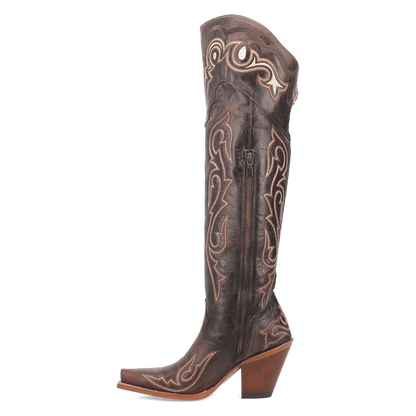 Women's Dan Post Kommotion Leather Boot - Brown - DP4342