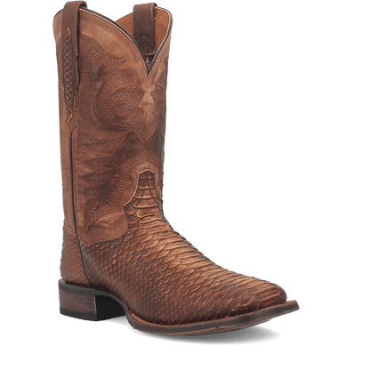 Men's Dan Post Ka Faux Python Print Leather - Saddle - DP4526