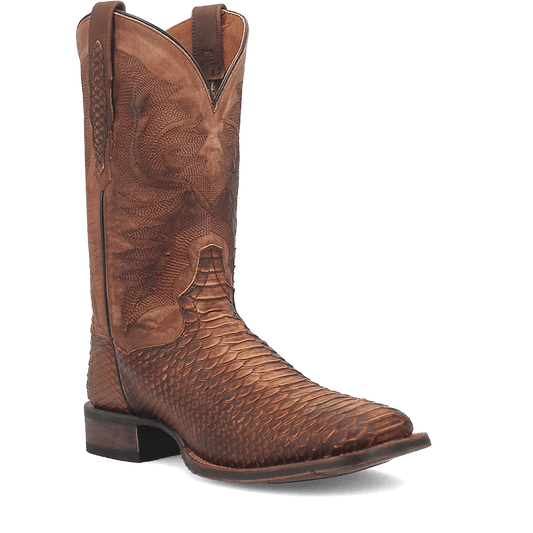 Men's Dan Post Ka Faux Python Print Leather - Saddle - DP4526