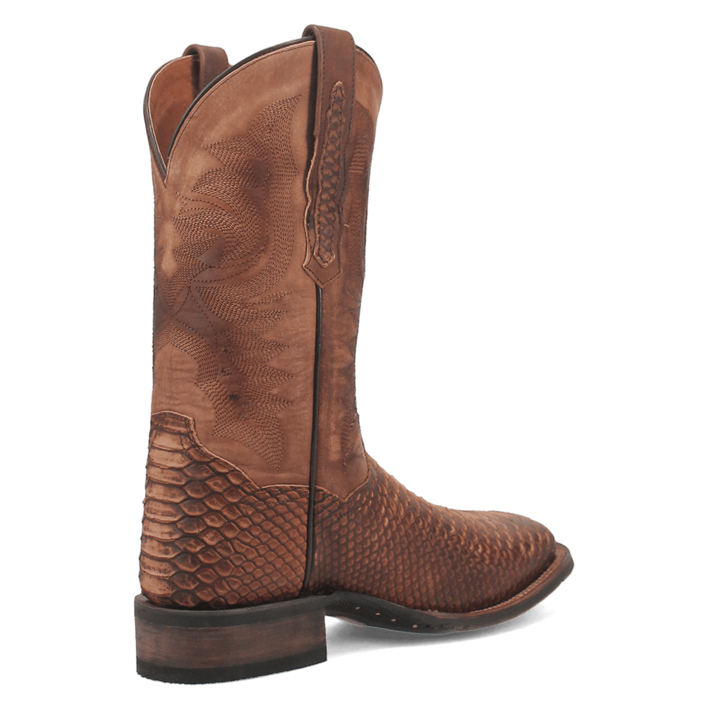 Men's Dan Post Ka Faux Python Print Leather - Saddle - DP4526
