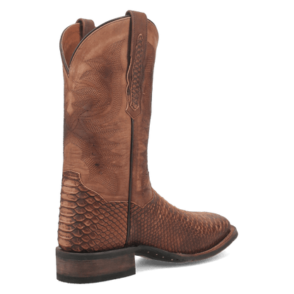 Men's Dan Post Ka Faux Python Print Leather - Saddle - DP4526