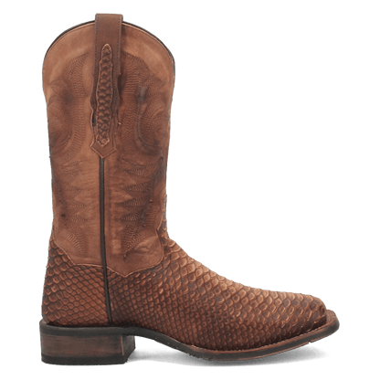 Men's Dan Post Ka Faux Python Print Leather - Saddle - DP4526