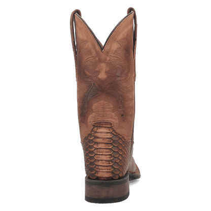 Men's Dan Post Ka Faux Python Print Leather - Saddle - DP4526