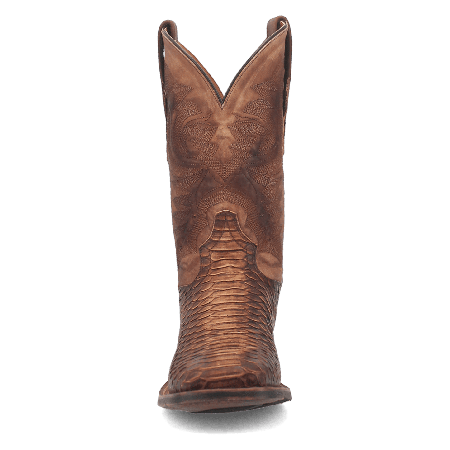 Men's Dan Post Ka Faux Python Print Leather - Saddle - DP4526